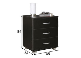 Öökapp Nina, must price and information | Nightstands | hansapost.ee