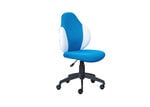 Офисное кресло Interlink Jessi, синее/белое