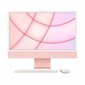 Apple iMac 24” M1 8/256GB Pink SWE MGPM3KS/A цена и информация | Lauaarvutid | hansapost.ee