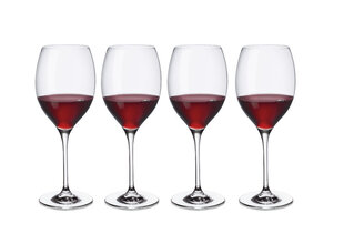 Villeroy & Boch Punase veini klaasid Maxima, 4 tk hind ja info | Klaasid, kruusid ja kannud | hansapost.ee