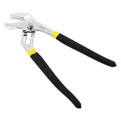 Pump Pliers 10" Deli Tools EDL2610 (black) цена и информация | Ручной инструмент, 18 В 125 мм бесщеточная угловая шлифовальная машина для Makita Cordless, замена литий-ионного аккумулятора | hansapost.ee