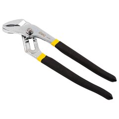 Pump Pliers 10" Deli Tools EDL2610 (black) цена и информация | Ручной инструмент, 18 В 125 мм бесщеточная угловая шлифовальная машина для Makita Cordless, замена литий-ионного аккумулятора | hansapost.ee