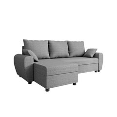 Угловой диван-кровать Fiona, серый цена и информация | Диваны | hansapost.ee