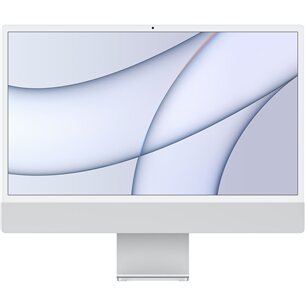 Apple iMac 24” M1 8/512GB Silver SWE MGPD3KS/A hind ja info | Lauaarvutid | hansapost.ee