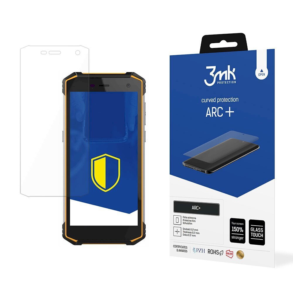 MyPhone Hammer Energy 2 - 3mk ARC+ kaitsekile цена и информация | Ekraani kaitseklaasid ja kaitsekiled | hansapost.ee