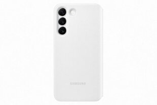 Samsung Clear View Cover Galaxy S22 белый EF-ZS901CWEGEE цена и информация | Чехлы для телефонов | hansapost.ee