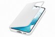 Samsung Clear View Cover Galaxy S22 valge EF-ZS901CWEGEE цена и информация | Telefonide kaitsekaaned ja -ümbrised | hansapost.ee