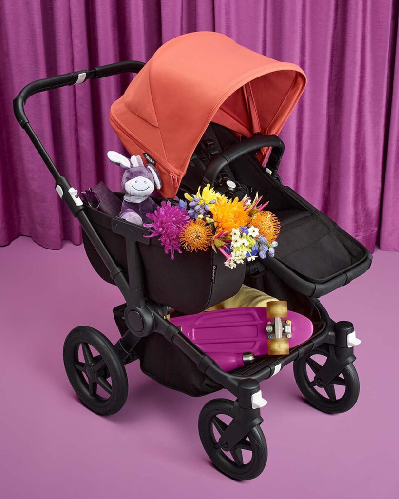 Bugaboo Donkey 5 Mono universaalne lapsevanker, Graphite/Grey Melange-Grey Melange hind ja info | Vankrid, jalutuskärud | hansapost.ee