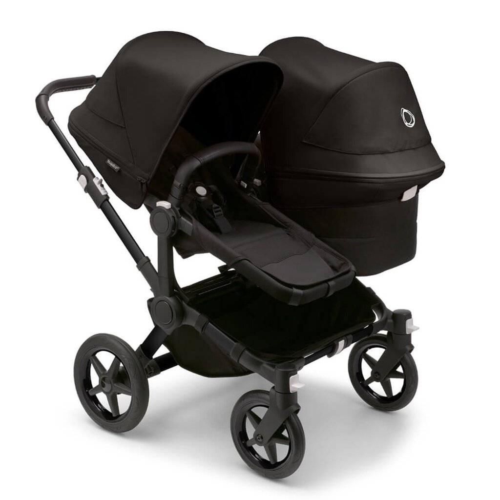 Bugaboo Donkey 5 Mono universaalne lapsevanker, Graphite/Grey Melange-Grey Melange hind ja info | Vankrid, jalutuskärud | hansapost.ee