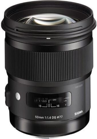 Sigma 50mm f/1.4 DG HSM Art objektiiv Canonile hind ja info | Fotoaparaatide objektiivid | hansapost.ee