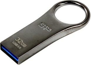 Silicon Power memory USB Jewel J80 32GB USB 3.0 COB Silver Metal hind ja info | Mälupulgad | hansapost.ee