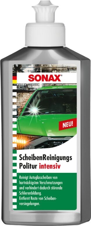 SONAX klaasi poleerimis-, puhastuspasta, 250ml цена и информация | Autokeemia | hansapost.ee