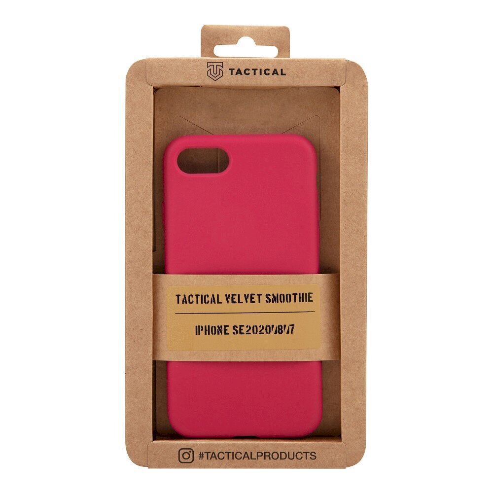 Tactical Velvet Smoothie Cover for Apple iPhone 7/8/SE2020 Sangria цена и информация | Telefonide kaitsekaaned ja -ümbrised | hansapost.ee