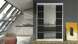 Шкаф с раздвижными дверями Lino V+ LED подсветка цена и информация | Шкафы | hansapost.ee