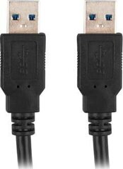 Кабель Lanberg CA-USBA-30CU-0018-BK USB-A, 1.8 м цена и информация | Borofone 43757-uniw | hansapost.ee