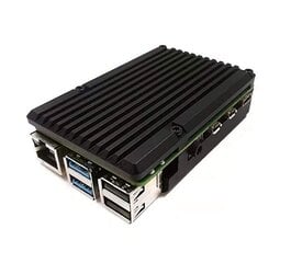 Raspberry Pi 4B alumiiniumradiaator - karp, must hind ja info | Konstruktorid, robootika ja tarvikud | hansapost.ee