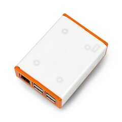 Чехол Raspberry Pi с Flick Hat, бело-оранжевый цена и информация | электроника с открытым кодом | hansapost.ee