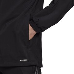 Спортивный свитер мужской Adidas Tiro 21 Windbreaker M GP4967, черный цена и информация | Мужская спортивная одежда | hansapost.ee