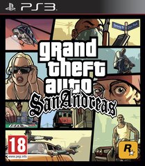 PlayStation 3 mäng Grand Theft Auto: San Andreas (GTA) hind ja info | Konsooli- ja arvutimängud | hansapost.ee