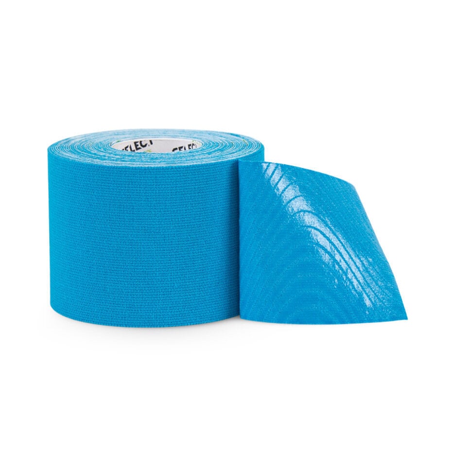 Kinesioteip Select K-Tape 5x5 cm, helesinine hind ja info | Liigesetoed ja kaitsmed | hansapost.ee