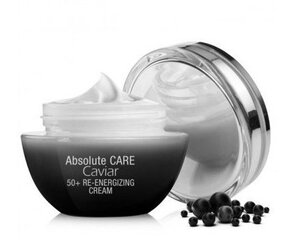 Energiat andev näokreem kaaviariga 50+ Absolute Care Caviar 50 ml price and information | Näokreemid | hansapost.ee