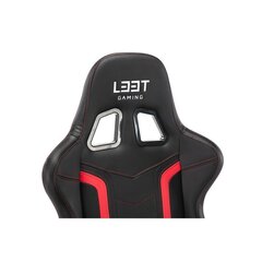 Игровое кресло L33T Gaming Energy, черное/красное цена и информация | Офисные кресла | hansapost.ee