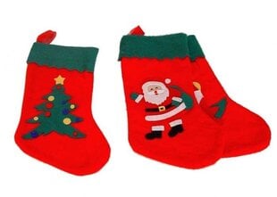 Рождественский носок для подарков цена и информация | Декорации | hansapost.ee