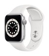 Nutikell Apple Watch Series 6 (GPS, 40 mm) - Silver Aluminium Case with White Sport Band