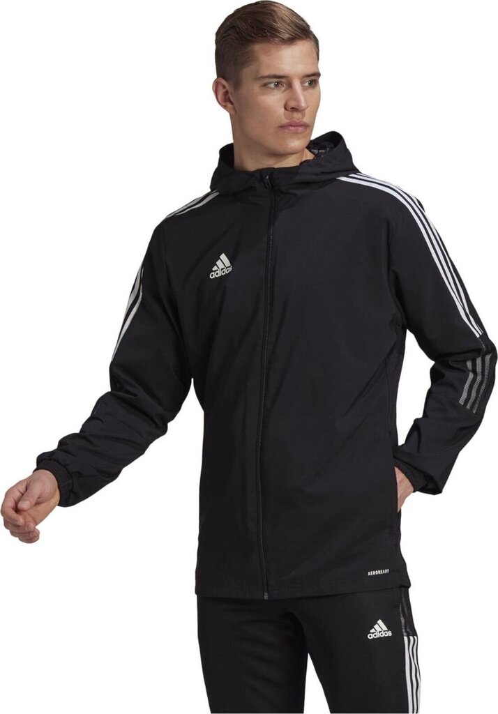 Adidas Джемпер Tiro21 Wb Black GP4967 hind ja info | Pusad meestele | hansapost.ee