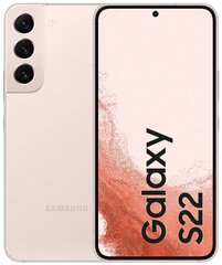 Samsung Galaxy S22 5G Dual-Sim 8/128GB Pink Gold SM-S901BIDD hind ja info | Telefonid | hansapost.ee