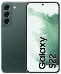 Samsung Galaxy S22 5G 8/256GB Green SM-S901BZGGEUE hind ja info | Telefonid | hansapost.ee