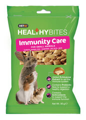MC HEALTHY BITES IMMUNITY CARE FOR SMALL ANIMALS 30G /5771/ hind ja info | Näriliste toit | hansapost.ee