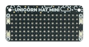 Unicorn Hat Mini, LED RGB matrica, предназначен Raspberry Pi, Pimoroni PIM498 цена и информация | электроника с открытым кодом | hansapost.ee