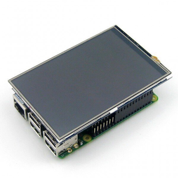 Waveshare takistuslik puutetundlik ekraan Raspberry Pi mikroarvutile – LCD IPS 4" hind ja info | Konstruktorid, robootika ja tarvikud | hansapost.ee