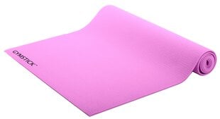 Коврик для йоги Gymstick 172x61x0,4 см, розовый цена и информация | Коврики для йоги, фитнеса | hansapost.ee