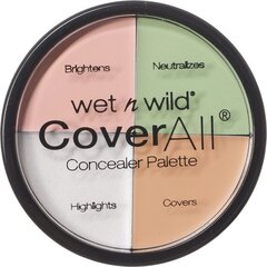 Палитра контурирования для лица Wet n Wild Cover All 6,5 г цена и информация | Wet n Wild Духи, косметика | hansapost.ee