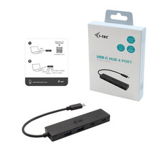 I-TEC USB-C adapter 2X USB 3.0 + 2X USB-C, USB 3.2 GEN 1 (3.1 GEN 1) TYPE-C, USB 3.2 GEN 1 hind ja info | USB adapterid ja jagajad | hansapost.ee