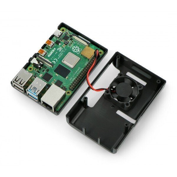 Raspberry Pi karp justPi - must hind ja info | Konstruktorid, robootika ja tarvikud | hansapost.ee
