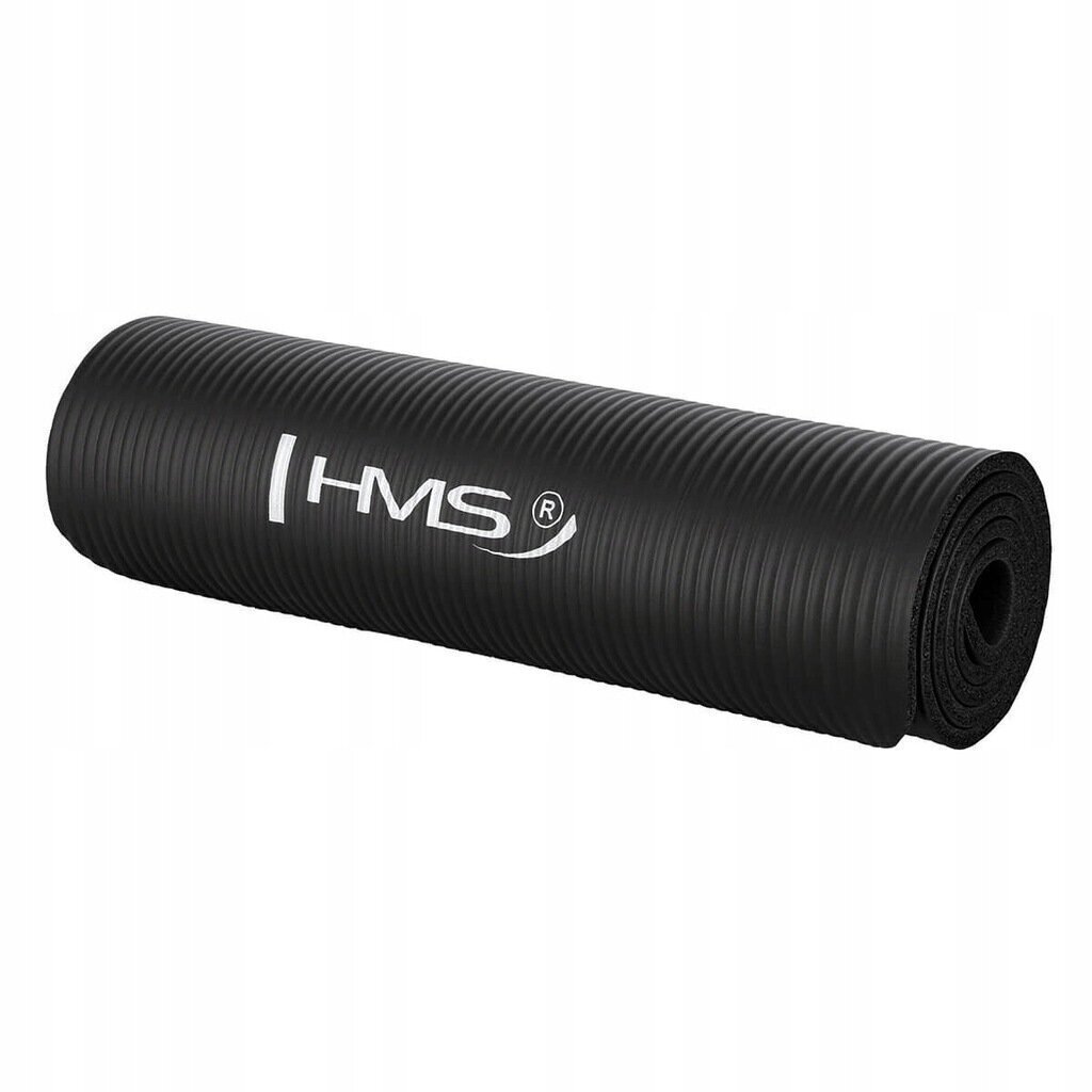 Joogamatt HMS YM07 183x61x1,2 cm, must цена и информация | Joogamatid | hansapost.ee