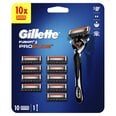Набор Gillette Fusion 5 Proglide: бритва + бритвенные головки, 10 шт.