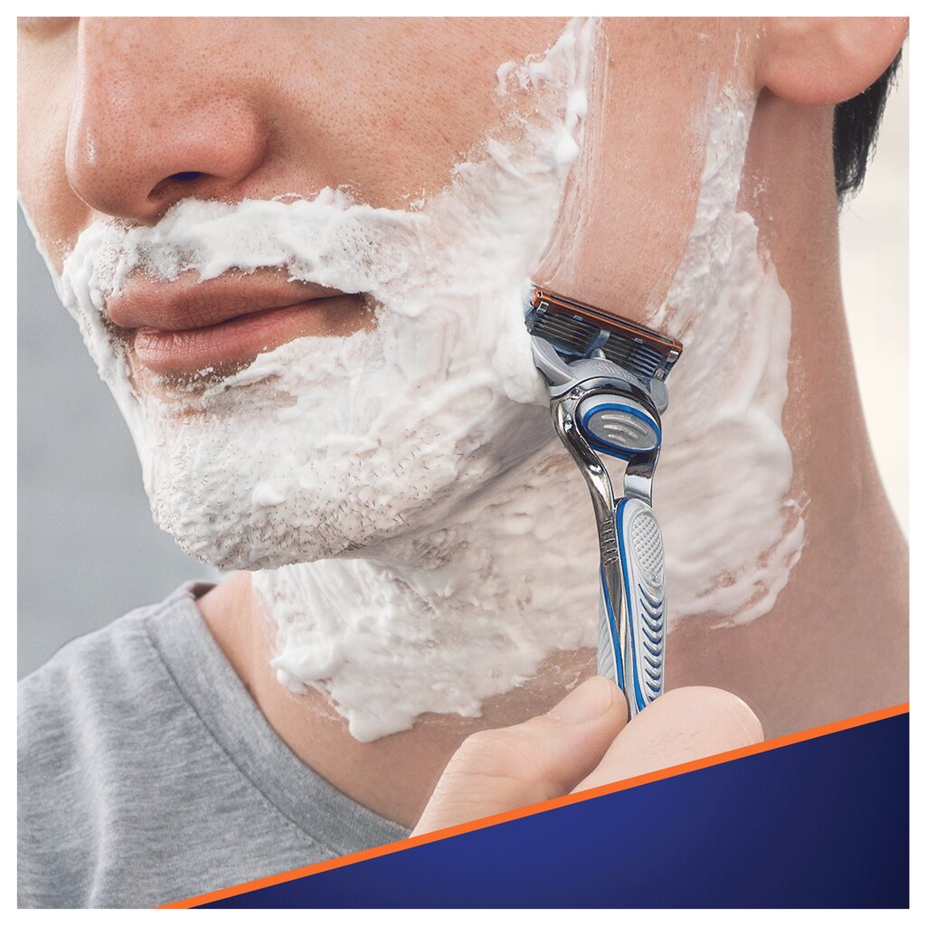 Komplekt Gillette Fusion5: raseerija + raseerimispead 11 tk hind ja info | Raseerimisvahendid | hansapost.ee