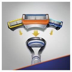 Komplekt Gillette Fusion5: raseerija + raseerimispead 11 tk price and information | Raseerimisvahendid | hansapost.ee