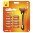 Komplekt Gillette Fusion5: raseerija + raseerimispead 11 tk