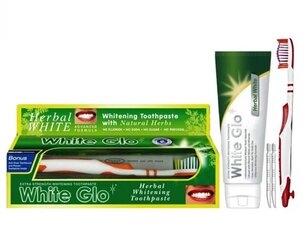 Valgendav taimne hambapasta White Glo Herbal White 150 g hind ja info | Hambaharjad, hampapastad ja suuloputusvedelikud | hansapost.ee