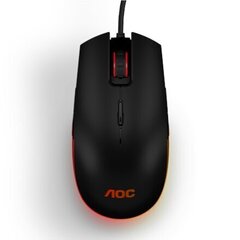 AOC GM500, черный цена и информация | Компьютерные мыши | hansapost.ee