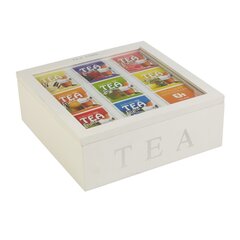 Коробочка для чайных пакетиков цена и информация | Контейнеры для хранения продуктов | hansapost.ee