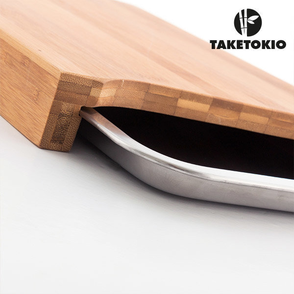 Bambusest lõikelaud koos alusega TakeTokio цена и информация | Lõikelauad | hansapost.ee