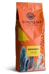 Кофе SORPRESO ESPRESSO (1 кг) цена и информация | Кофе, какао | hansapost.ee