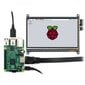 Waveshare mahtuvuslik puutetundlik ekraan Raspberry Pi mikroarvutile - LCD IPS 7 цена и информация | Konstruktorid, robootika ja tarvikud | hansapost.ee