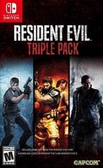 SWITCH Resident Evil Triple Pack incl. Resident Evil 4, 5, 6 US Version цена и информация | Компьютерные игры | hansapost.ee